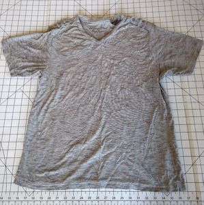 English Laundry grey v-neck shirt medium